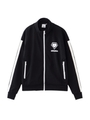 X-girl × SUPER LOVERS TRACK TOP/ブラック