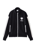 X-girl × SUPER LOVERS TRACK TOP/ブラック