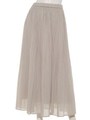hand pleats skirt/ベージュ