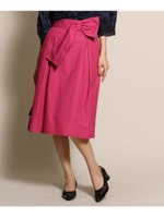 nesessaire×anatelier（ネセセア×アナトリエ）タイプライタースカート/ラズベリーピンク(073)