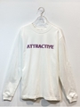 『ATTRACTIVE』longT-shirt/white