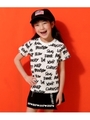 【ANAP KIDS】 総柄プリントTシャツ/ホワイト(001)