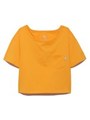 【ASICS】W JSY CROP SS T/YEL