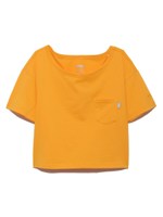【ASICS】W JSY CROP SS T/YEL