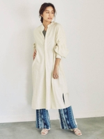 【Ca】スリーブボリュームシャツワンピース/IVY