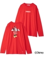 【Disney】LS TEE / MINNIE MOUSE ./レッド