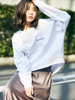【FRAY I.D×Champion】ルーズ裏毛プルオーバー/WHT