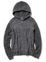 【GELATO PIQUE HOMME】リブモコパーカ/GRY