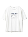 【GELATOPIQUEHOMME】レーヨンロゴTシャツ/OWHT