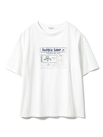 【GELATOPIQUEHOMME】レーヨンロゴTシャツ/OWHT