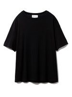 【Joel Robuchon & gelato pique】 HOMME 接結Tシャツ/BLK