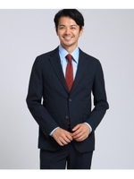 【Sサイズ〜】テックストレッチメランジジャケット/ネイビー(093)