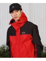 【WEB限定】GrandCanyon/グランドキャニオン別注ブロッキング配色マウンテンパーカ/ユニセックスでオススメ！！/ワインレッド(063)