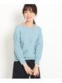 【WEB限定カラーあり】コンフォートコットンニット/ライトグリーン(021)