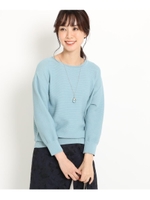 【WEB限定カラーあり】コンフォートコットンニット/ライトグリーン(021)