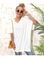 【anap mimpi】 California刺繍Tシャツ/ホワイト(001)