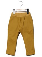 【ベビー】ストレッチツイルパンツ/マスタード