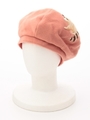 【男児女児兼用】ANIMAL BERET YSGR KIDS/PINK