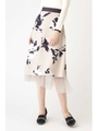 ◆《Endy ROBE》ルビーフラワースカート/PINK(090)