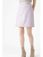 ◆フェリシアフェイクスエードミニスカート/LAVENDER(080)