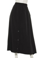 ２wayスカート（釦を留めるとパンツになります）/ブラック