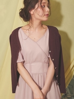 ＵＶカットカーディガン/茶