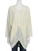 Ｖネックチュニック/オフホワイト