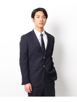 イージーケア微ストレッチジャケット/ネイビー(093)