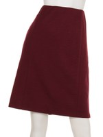 イージネスポンチスカート/ボルドー