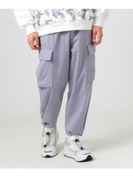 ガーメントダイカーゴパンツ/ライトパープル(091)