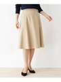 サイドバックルAラインスカート/ライトベージュ(051)