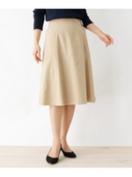 サイドバックルAラインスカート/ライトベージュ(051)