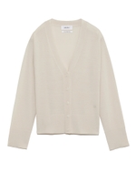 サイドベンツヴィエラヤーンカーディガン/WHT