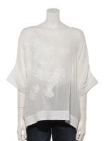 シシュウヨウリュウブラウス/オフホワイト