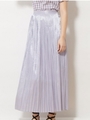 シャイニープリーツスカート/ラベンダー