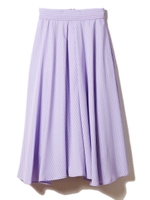 ストライプスカート/ラベンダー