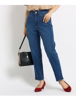 ストレッチストレートデニム/サックス(090)