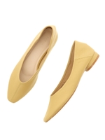 ソフト円柱ヒールバブーシュ/YELLOW