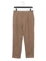タックテーパードチノ/ベージュ