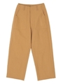 チノカジュアルワイドパンツ/ベージュ