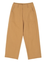 チノカジュアルワイドパンツ/ベージュ