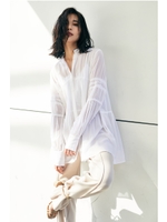 ティアードブラウス/WHT