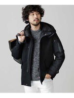 テックフライメルトン　ショートモッズコート/ブラック(010)