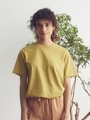 ハイラインロングTシャツ/YEL