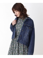 ビックシルエットデニムジャケット/ネイビー(093)