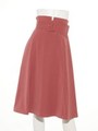 ピーチサテンフレアーSK/ローズピンク