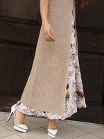 フラワーロングスカート/PNK