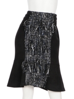 フリンジマーメイドSK/ブラック