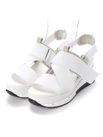 ベルトサンダル/ホワイト