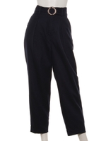 ベルト付きパンツ/NAVY